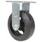 Vestil Rubber Rigid Caster 6 In. Diameter 2 In. Width 507 Lb. Capacity Black CST-VE-6X2MR-R - alternate 5